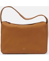 Khaite - Elena Leather Shoulder Bag - Lyst