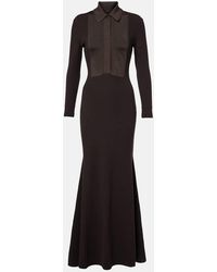 Tom Ford - Maxikleid Aus Einem Wollgemisch - Lyst