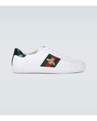 Gucci Sneakers Ace aus Leder - Weiß