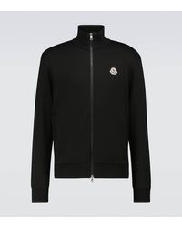 Moncler - Giacca in cotone con zip - Lyst