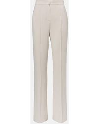 Max Mara - Dinda High-Rise Jersey Straight Pants - Lyst