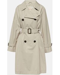 Max Mara - The Cube Titrench Cotton-blend Trench Coat - Lyst