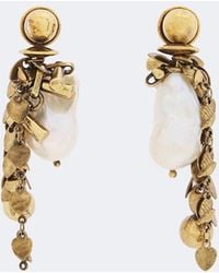 Dries Van Noten - Embellished Pearl Drop Earrings - Lyst