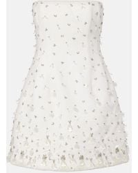 Jonathan Simkhai - Verziertes Minikleid Yasmin - Lyst