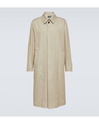 Tom Ford - Manteau en coton et soie - Lyst