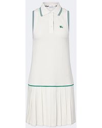 Burberry - Martina Cotton Pique Tennis Dress - Lyst