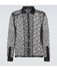 Bode - Camicia Pewter Shoal - Lyst