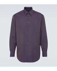 Burberry - Striped Wool Shirt - Lyst