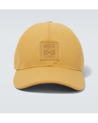 Loewe - Patch Cap In Canvas - Lyst