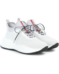 prada sock trainers womens