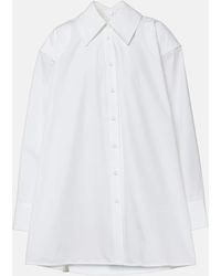 Jil Sander - Camisa oversized de algodon - Lyst
