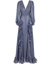 Costarellos Robe Selda aus Georgette - Lila