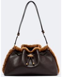 Jimmy Choo - Schultertasche Cinch Medium Aus Leder - Lyst