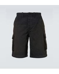 Our Legacy - Mount Herringbone Cotton Cargo Shorts - Lyst