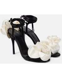 Magda Butrym - Satin Sandals - Lyst