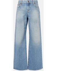 Ralph Lauren - Mercer Wide-Leg Jeans - Lyst