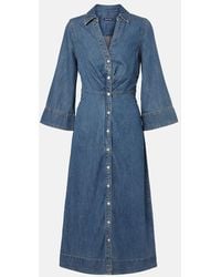 Veronica Beard - Abito Chemisier Di Jeans Haydon - Lyst