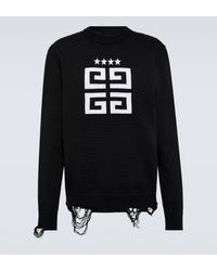 Givenchy - Pull 4G Stars en coton - Lyst