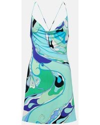 PUCCI - Orchidee Minidress - Lyst
