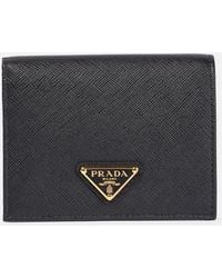 Prada - Portemonnaie aus Leder - Lyst