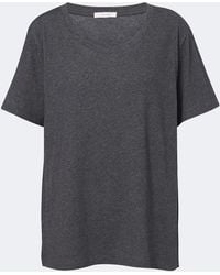 The Row - Dera Cotton Jersey T-Shirt - Lyst