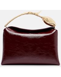 Erdem - Bloom Medium Patent Leather Tote Bag - Lyst