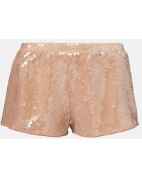 Oséree - Marylin Sequined Shorts - Lyst