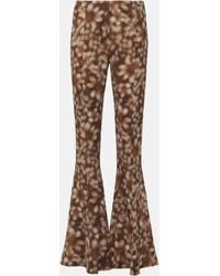 Acne Studios - Pippen Floral Flared Pants - Lyst