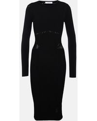 Max Mara - Knitted Midi Dress - Lyst