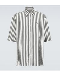 Acne Studios - Oversized Striped Shirt - Lyst
