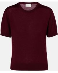 Saint Laurent - Wool, Cashmere, And Silk Sweater - Lyst
