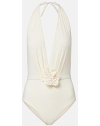Karla Colletto - Rosetta Halterneck Swimsuit - Lyst