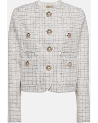 Elie Saab - Embellished Tweed Jacket - Lyst