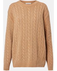 The Row - Lido Cable-Knit Wool Sweater - Lyst