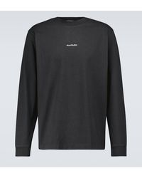 Acne Studios - Long-sleeved Cotton T-shirt - Lyst
