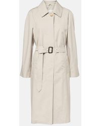 Max Mara - The Cube Orleans Belted Twill Coat - Lyst
