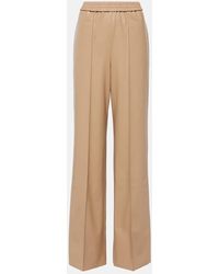 Wolford - High-rise Faux Leather Wide-leg Pants - Lyst