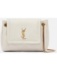 Saint Laurent - Nolita Mini Leather Shoulder Bag - Lyst