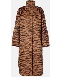 Alaïa - Wool-Blend Jacquard Coat - Lyst