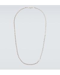 Bottega Veneta - Sterling Chain Necklace - Lyst