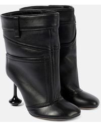 Loewe - Bottines Toy Panta 90 En Cuir - Lyst