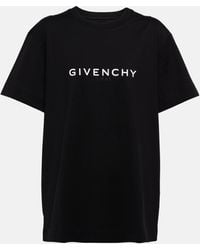 Givenchy - Logo-printed Cotton Jersey T-shirt - Lyst