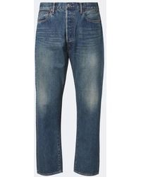 A.PRESSE - Faded Wide-Leg Jeans - Lyst