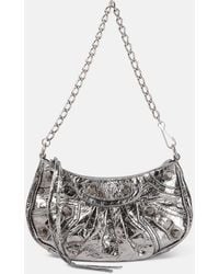 Balenciaga - Le Cagole Mini Leather Shoulder Bag - Lyst