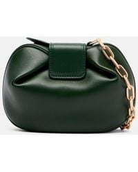 Gabriela Hearst - Clutch Soft Demi Aus Leder - Lyst