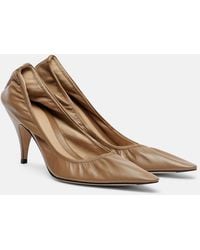 The Row - Liisa 80 Leather Pumps - Lyst
