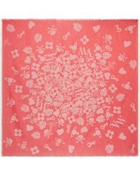 Vivienne Westwood - Vw Icons Cotton, Wool, And Silk Scarf - Lyst