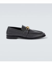Bottega Veneta - Astaire Leather Loafers - Lyst