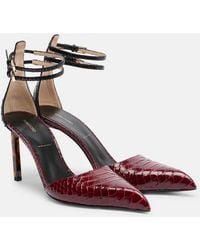 Tom Ford - Python-Effect Leather Pumps - Lyst