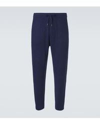 Brunello Cucinelli - Ribbed-Knit Cashmere Sweatpants - Lyst